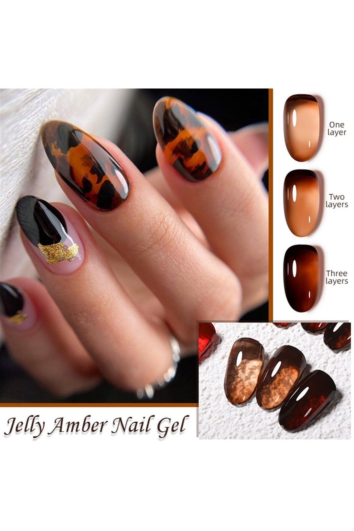 Born Pretty Lily Cute Amber Serisi Kalıcı Oje Lc-J04 (55725) 4015