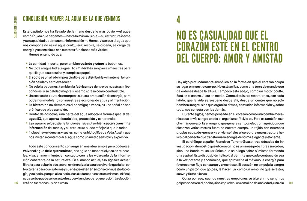 Salud desde el origen: Lo que tu cuerpo espera de ti (Bienestar, salud y vida sana)