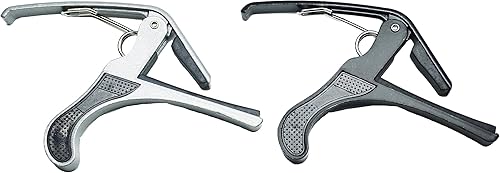 Cejilla de guitarra de alta gama, cejilla de metal para guitarra acústica, precisión de afinación, adecuada para ukelele, bajo y más