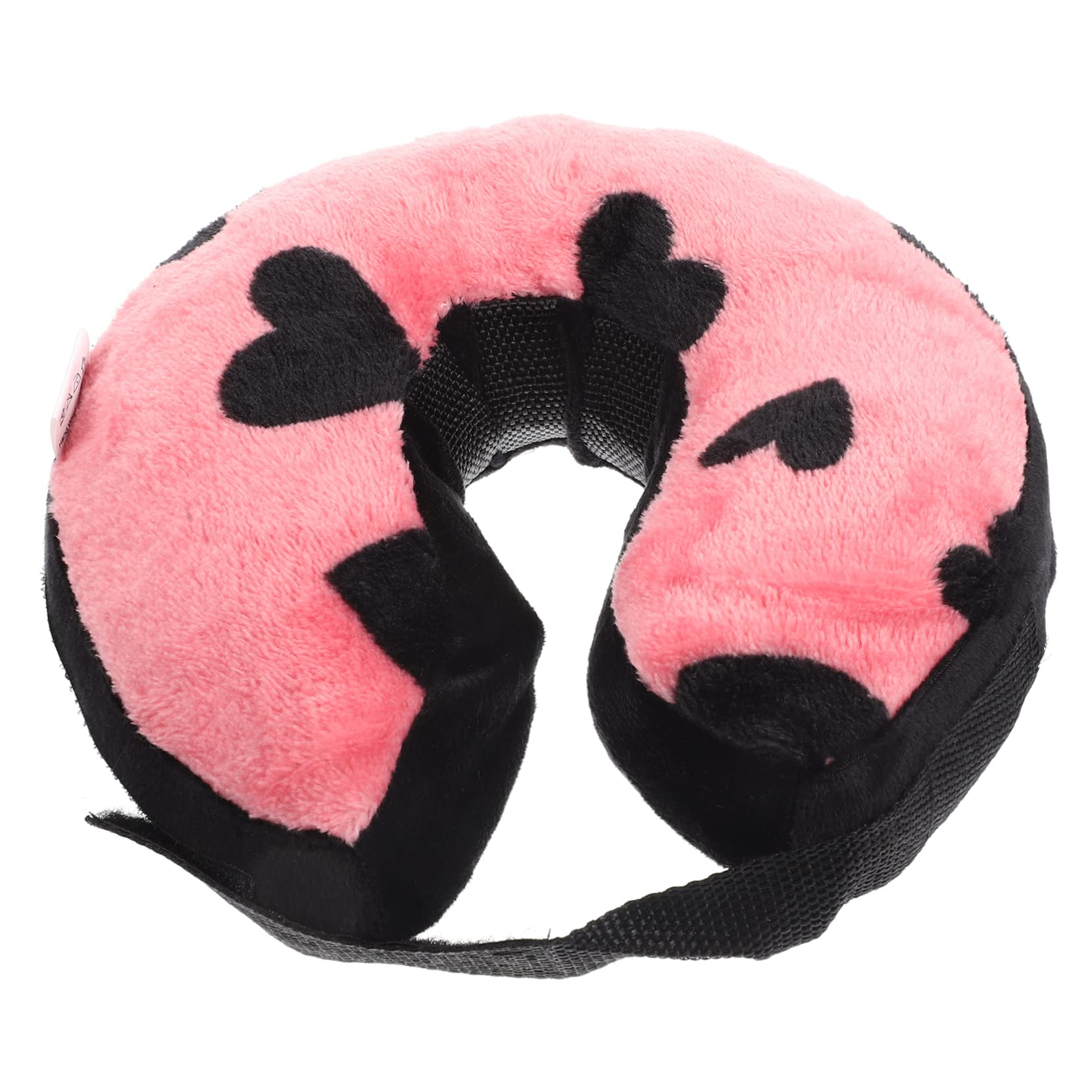 Collar inflable para evitar lamidos en heridas de perros y gatos de tamaño mediano