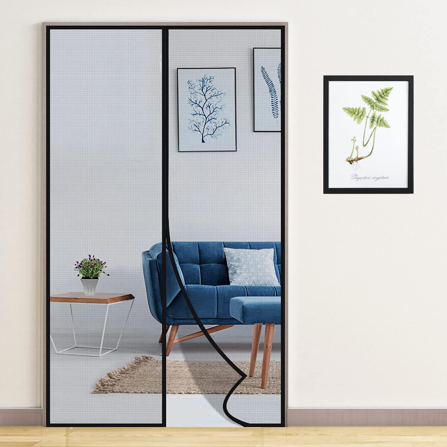 KARP Door Mosquito net with Magnet - Fiberglass Magnetic Mosquito Net ...
