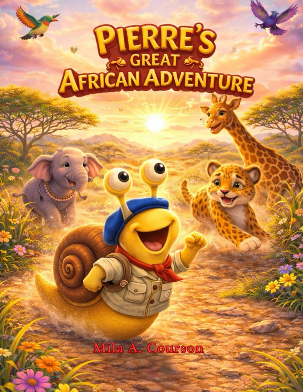 Pierre's Great African Adventure (Never Give Up! Adventures of Pierre the Speedy Snail)