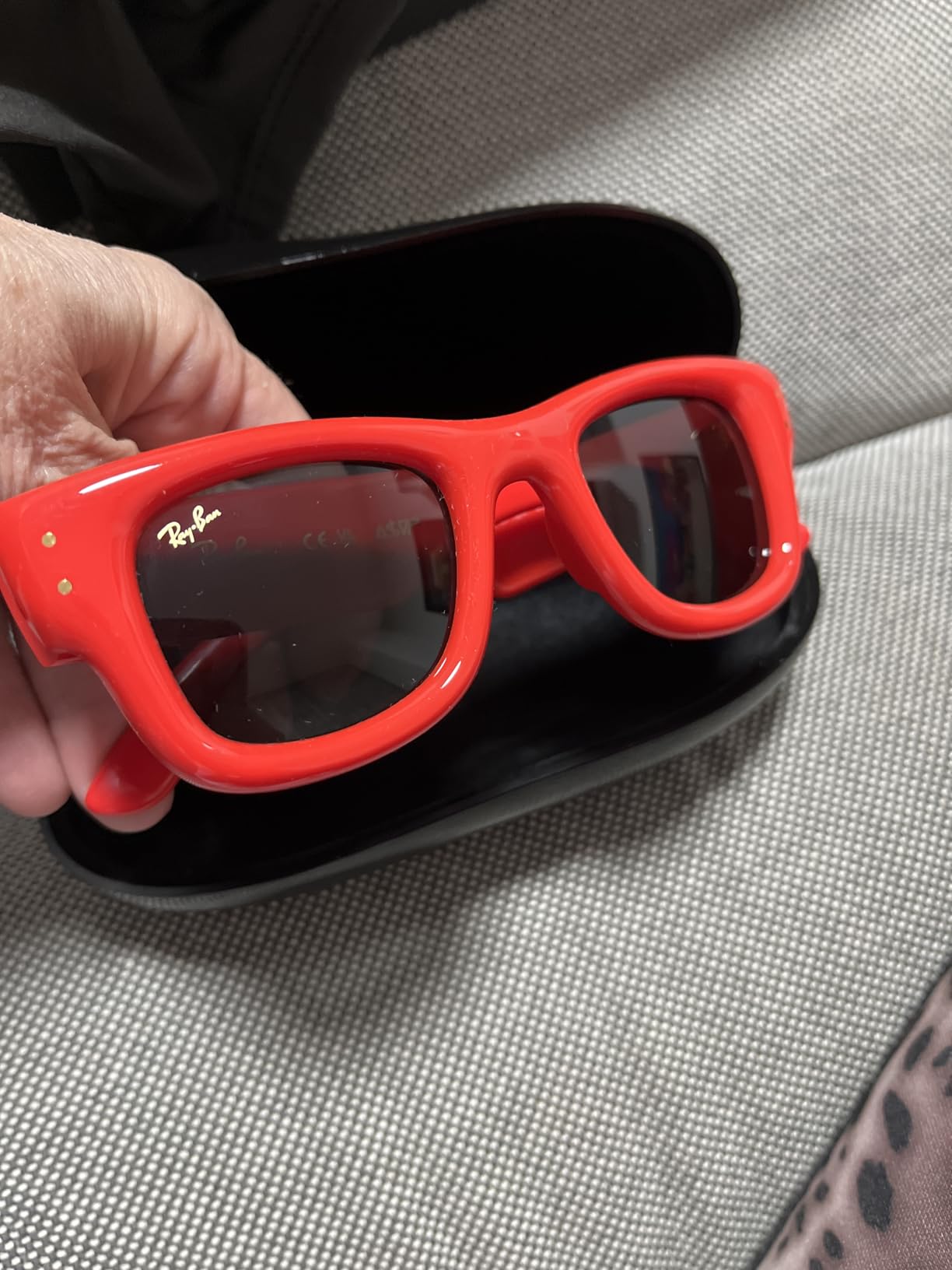 Óculos de Sol Ray-Ban Wayfarer Puffer 0RB4940 601/87 Tam 47