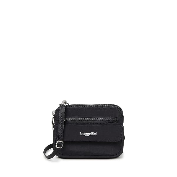 Baggallini Everywhere Mini, da donna, taglia unica, Nero, Einheitsgröße