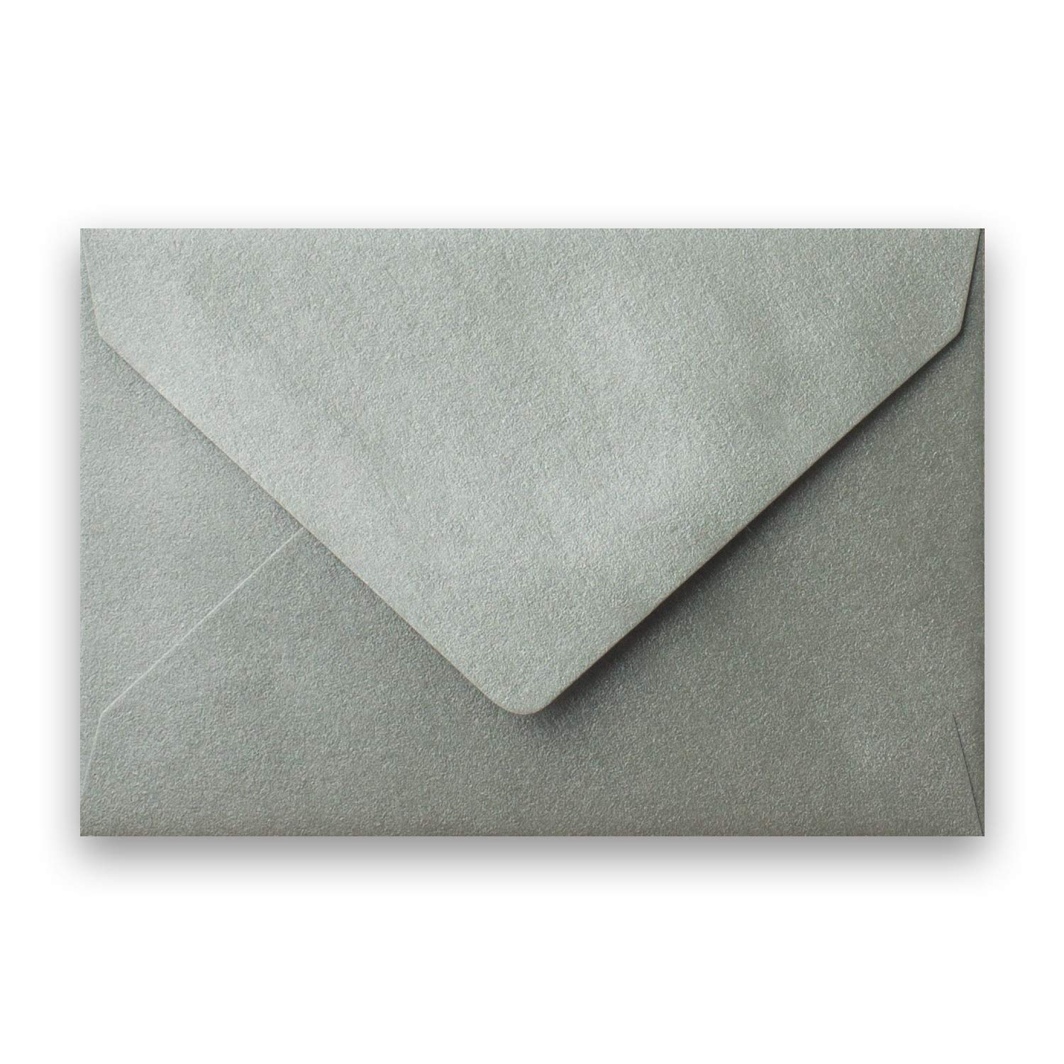 FarbenFroh by GUSTAV NEUSER 250 sztuk kartek z kopertą, zestaw pojedynczych kartek DIN A8 7,1 x 4,5 cm 240 g/m² srebrny metalik z kopertami C8 7,6 x 5,2 cm, klejenie na mokro