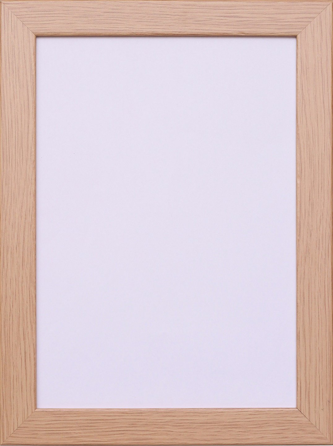 Online2home Oak Osuk Picture Photo Frame Poster Frame Black, White, Dark Frame With Plastic Glass/Backboard (14'' X 10'' (35.56 X 25.4Cm), )