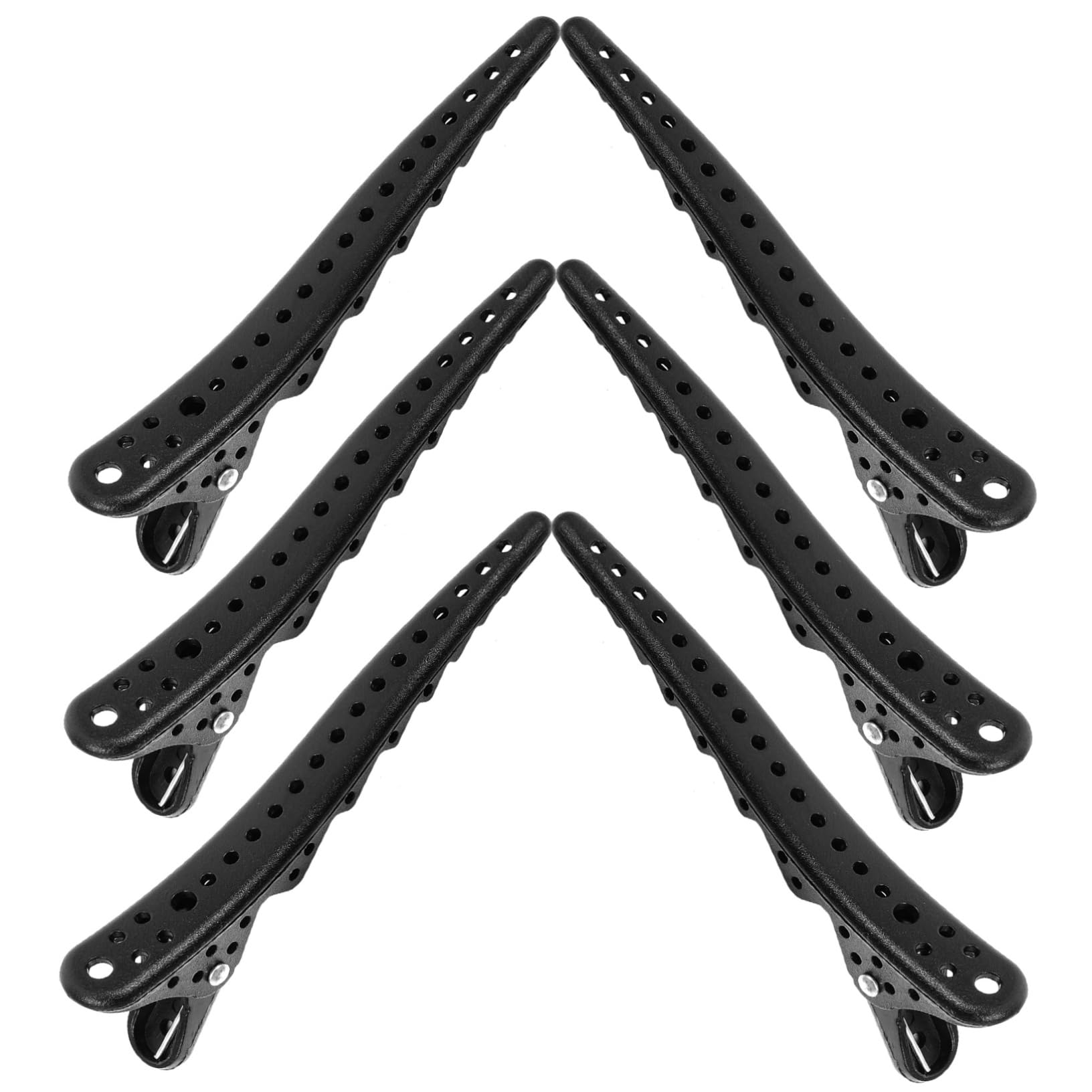PACKOVE 30pezzi Fermagli Per Professionali Antiscivolo Clip Per Sezionamento e Styling Accessori Per Parrucchieri e Makeup Per Acconciature Precise e Stabili