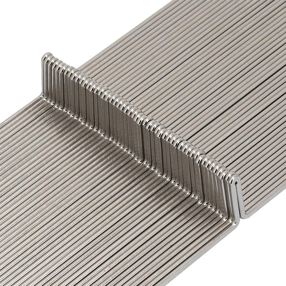 VINGVO Knitting Machine Needle, 50 Pcs Steel Needles Set SK155, 17.5cm Steel, Compatible with LK100, LK150, KH360, Universal Point, Knitting Needles, 50 Count