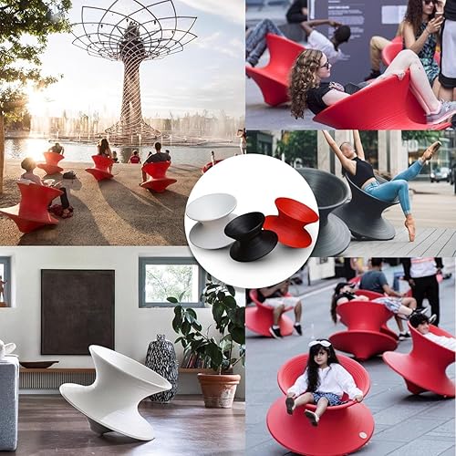 Miniatura 4 de Silla giratoria giratoria, silla giratoria de 360, silla giratoria para interiores y exteriores, para entrenamiento sensorial, para niños, para