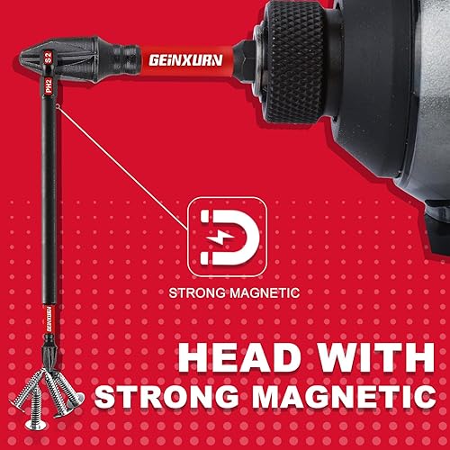 Miniatura 6 de Impact Tough #2 Phillips de 6 pulgadas Brocas de destornillador de inserción, Juego de 20 piezas al por mayor de brocas PH2 para destornillador