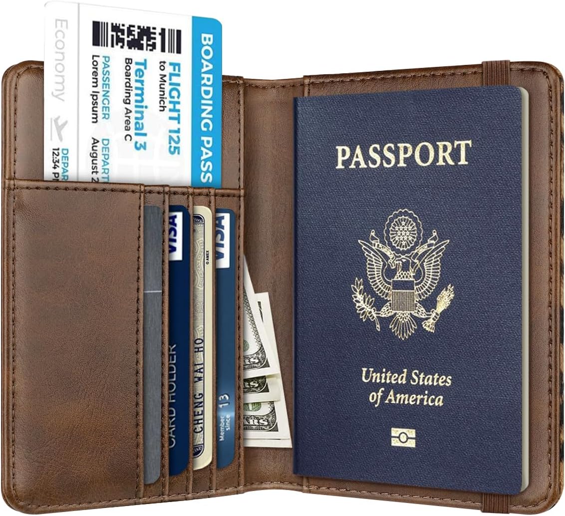 Passport Holder Cover,Traveling Passport Case Cute Passport