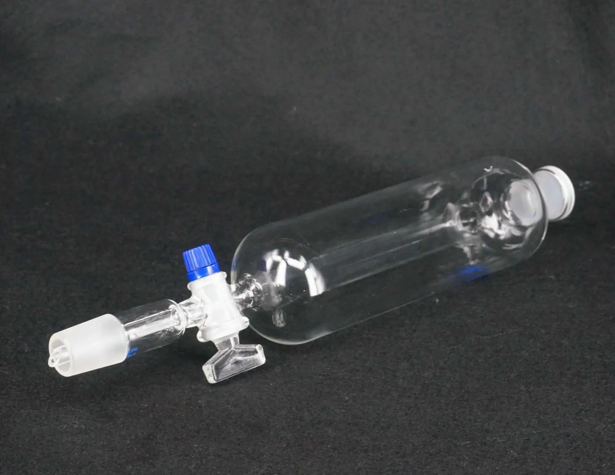 Embudo de adición de ecualización de presión de vidrio de borosilicato de 250 ml/500 ml con llave de paso de vidrio for uso en laboratorio(500ml Joint 29-32)