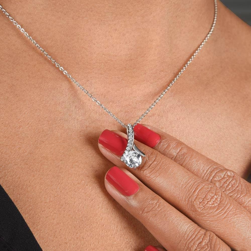 Im Sorry Necklace for Her Apology Gifts Mothers Day Jewelry for Wife, Birthday, Christmas, Valentines Present to My Soulmate, Girl Friend Alluring Necklace with Message Card & Luxury Gift Box - Image 3