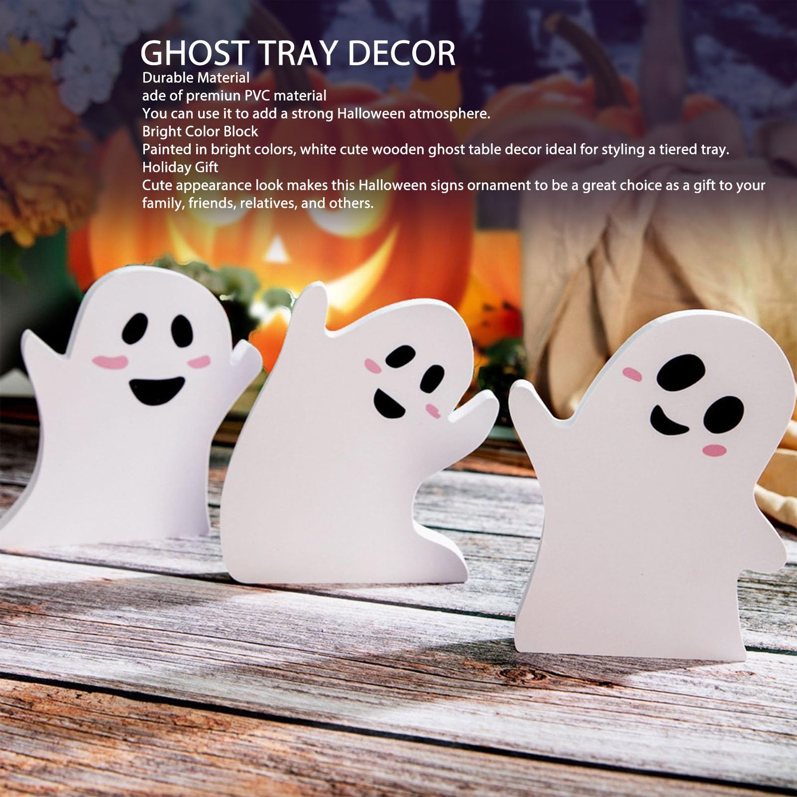 Süßer Geist Statue Für Halloween - Gruselige Desktop Deko Für Halloween Party 2025