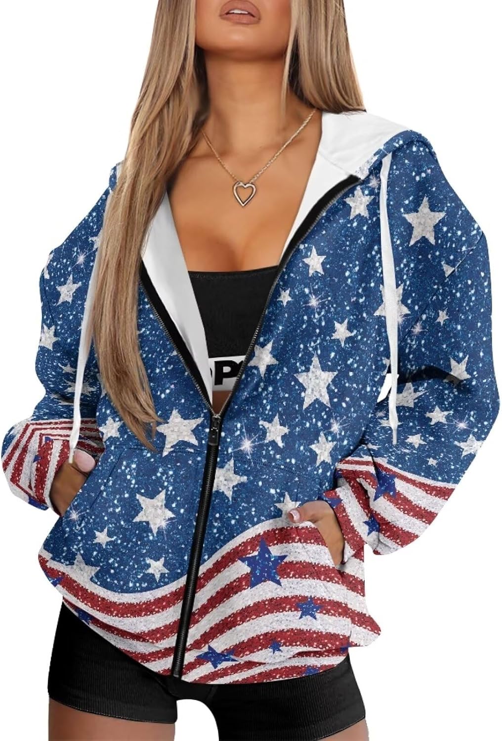 Womens Zip Up Hoodies Long Sleeve Sweatshirts Fall Outfits Sweaters Casual Fashion Jackets Size XS-4XL