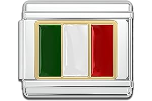 9mm STAINLESS STEEL ITALIAN BRACELETS AND CHARMS