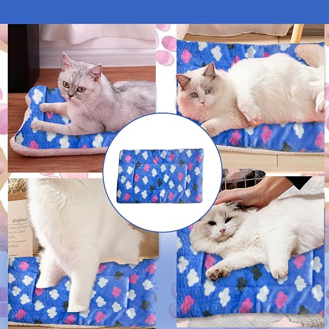 Foto 7 de 7 de Colchoneta Perro Gatos Cálida Protección Manta Gato Cama Perro Manta Perro