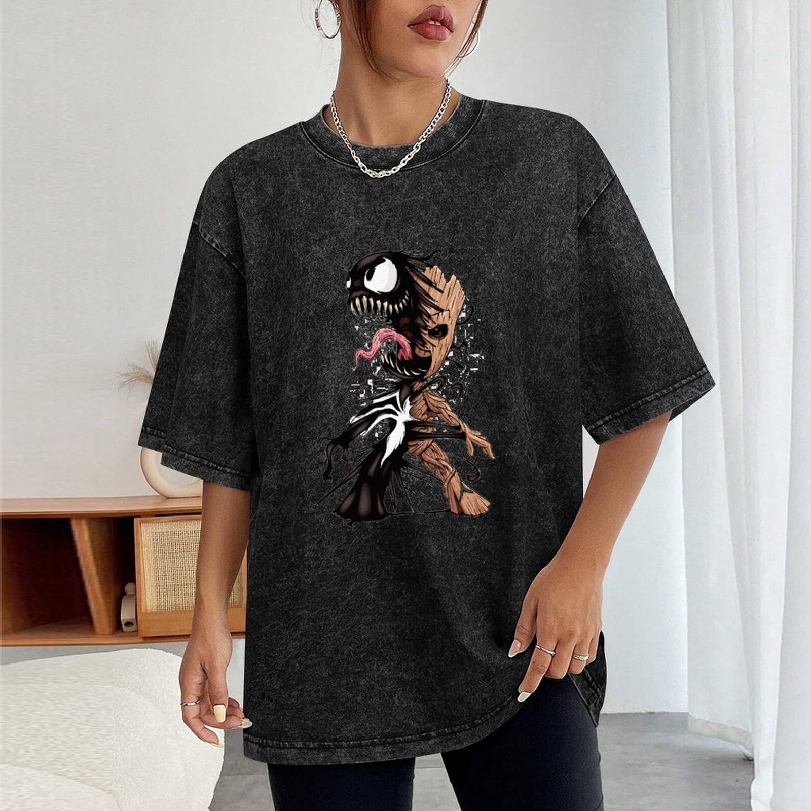 Amazon.co.jp: Tシャツ 半袖 Venom ヴェノム レトロ Tシャツ 夏服