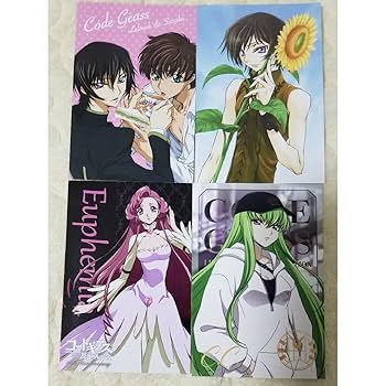 コードギアス 反逆のルルーシュ展 入場特典 カード スザク ルルーシュ ゼロ コードギアス 反逆のルルーシュ展 入場特典 カード スザク
