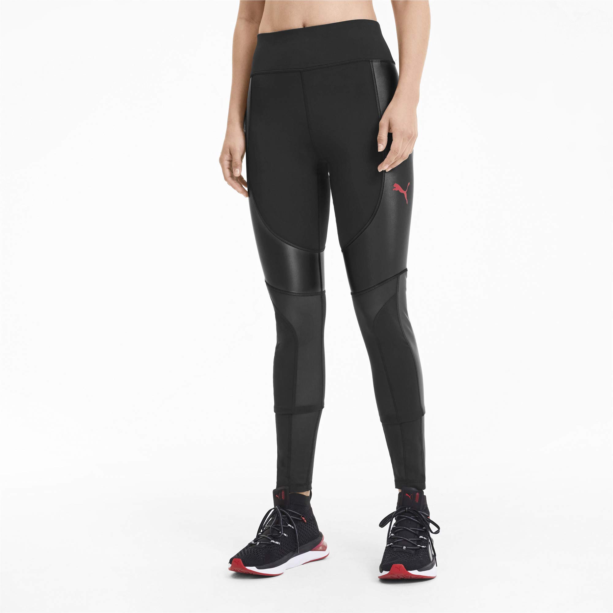 PUMA Damskie legginsy Al Tights wielokolorowa Puma Black L