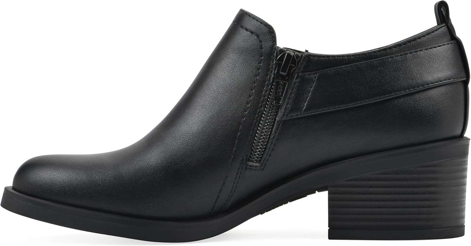 WHITE MOUNTAIN Women's Curby Heeled Ankle Boot Shooties