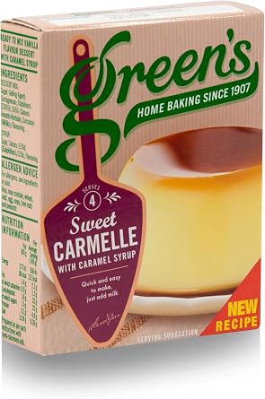 Caramel Dessert Mix Bundle - Green’s Sweet Carmelle 70g (Pack of 10)