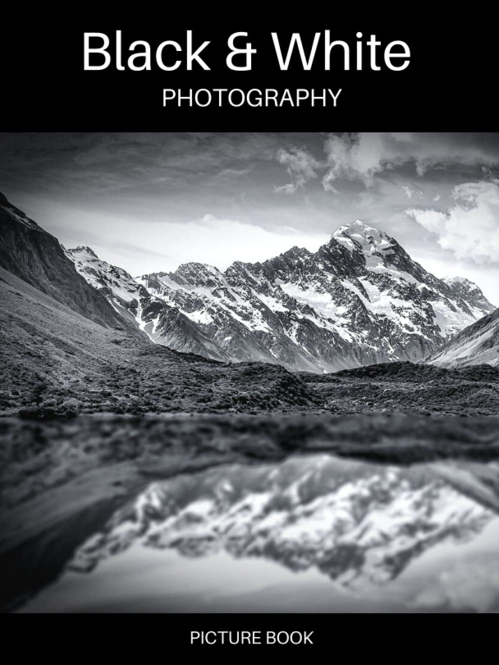 Livre photo noir et blanc pour table basse : album de photographies d'art