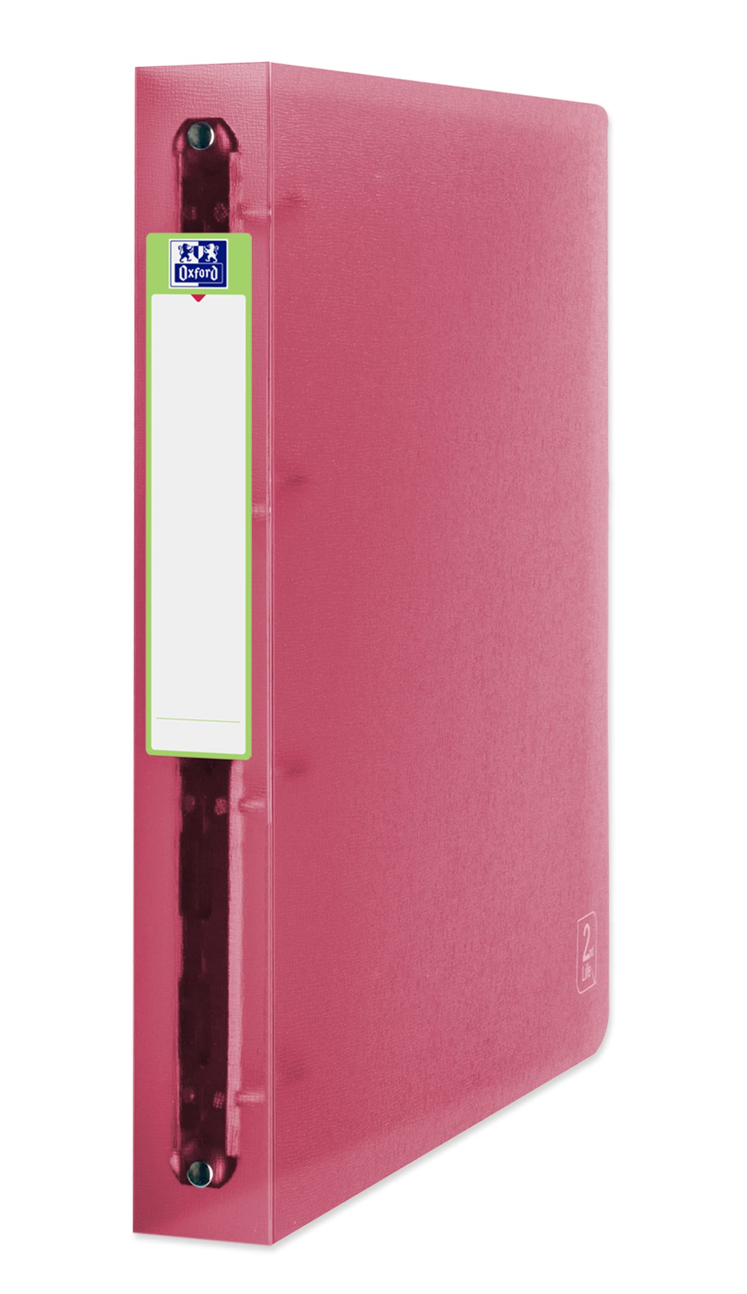 Elba 400059564 2 nd Life quaderno ad anelli A4, 4 anelli, PP, trasparente, XL, 4 cm, colori assortiti