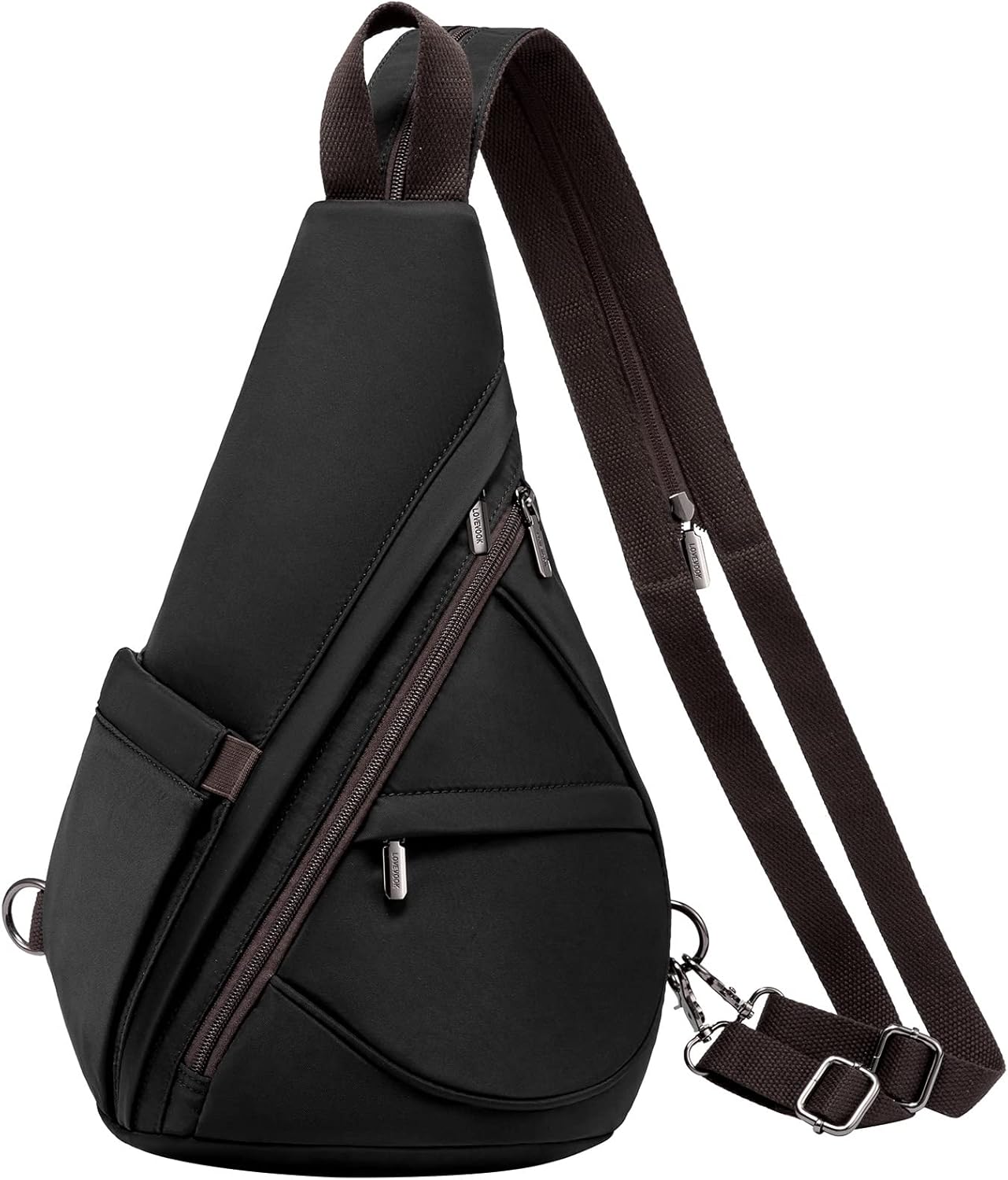 LOVEVOOK Bolso bandolera bandolera mochila bandolera mochila bandolera bolsa de hombro casual mochilas para mujeres hombres ciclismo senderismo