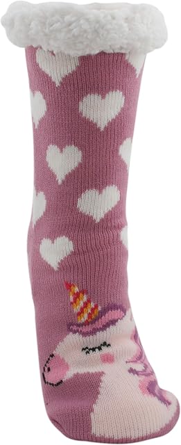 Atania Ladies Knitted Animal Slipper Socks