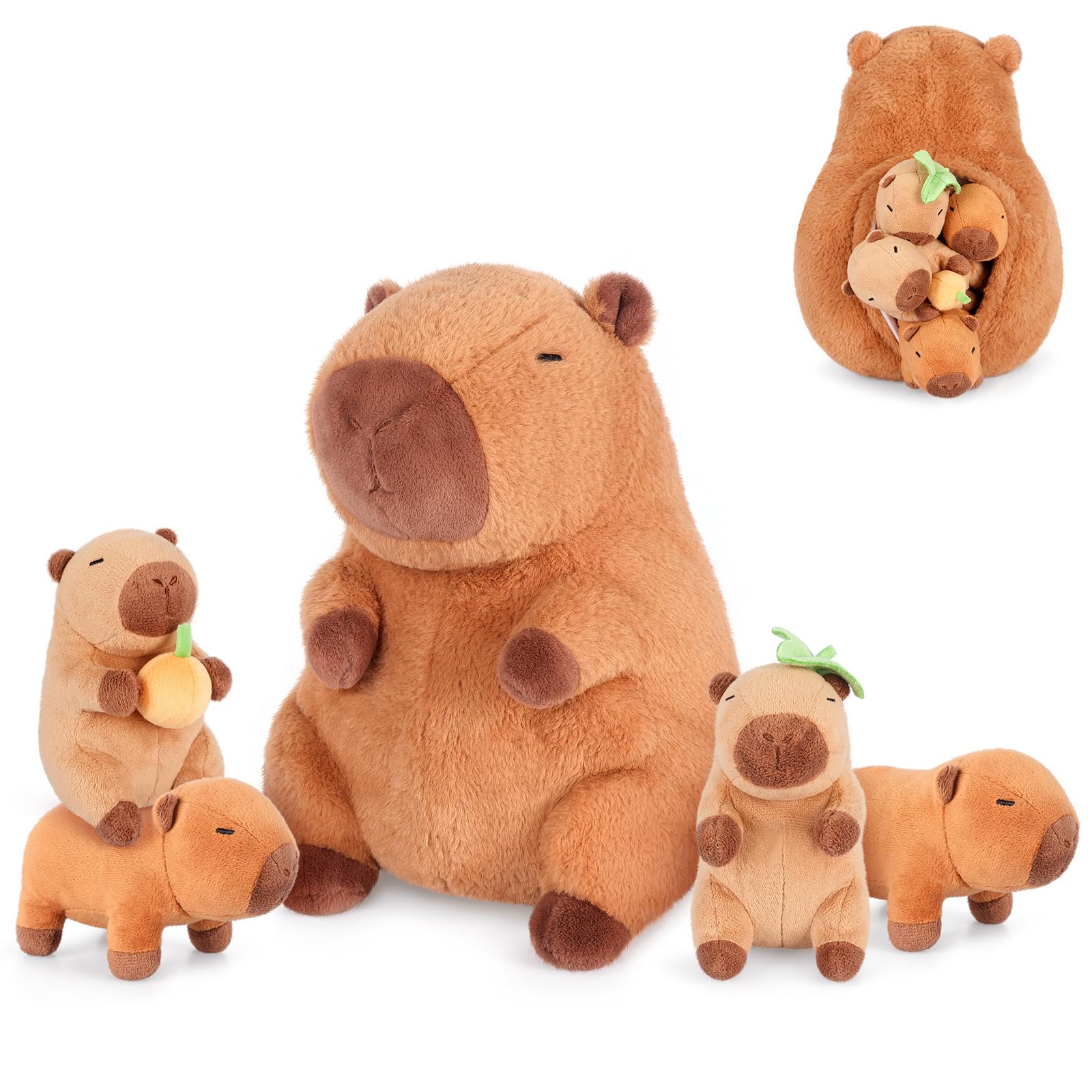 Netter Capybara Plüsch Schlüssel bund Realistische Capybara Kuscheltiere Plüsch