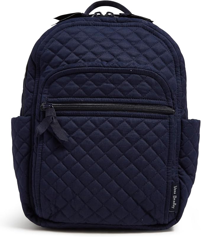 Vera Bradley Mochila pequeña de algodón para mujer