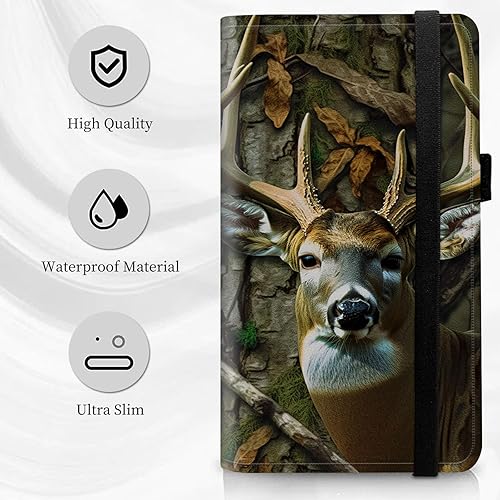 Vista 41 de Funda para chequera personal con diseño de tortuga marina verde, funda de piel sintética para hombres y mujeres, con ranuras para tarjetas, soporte