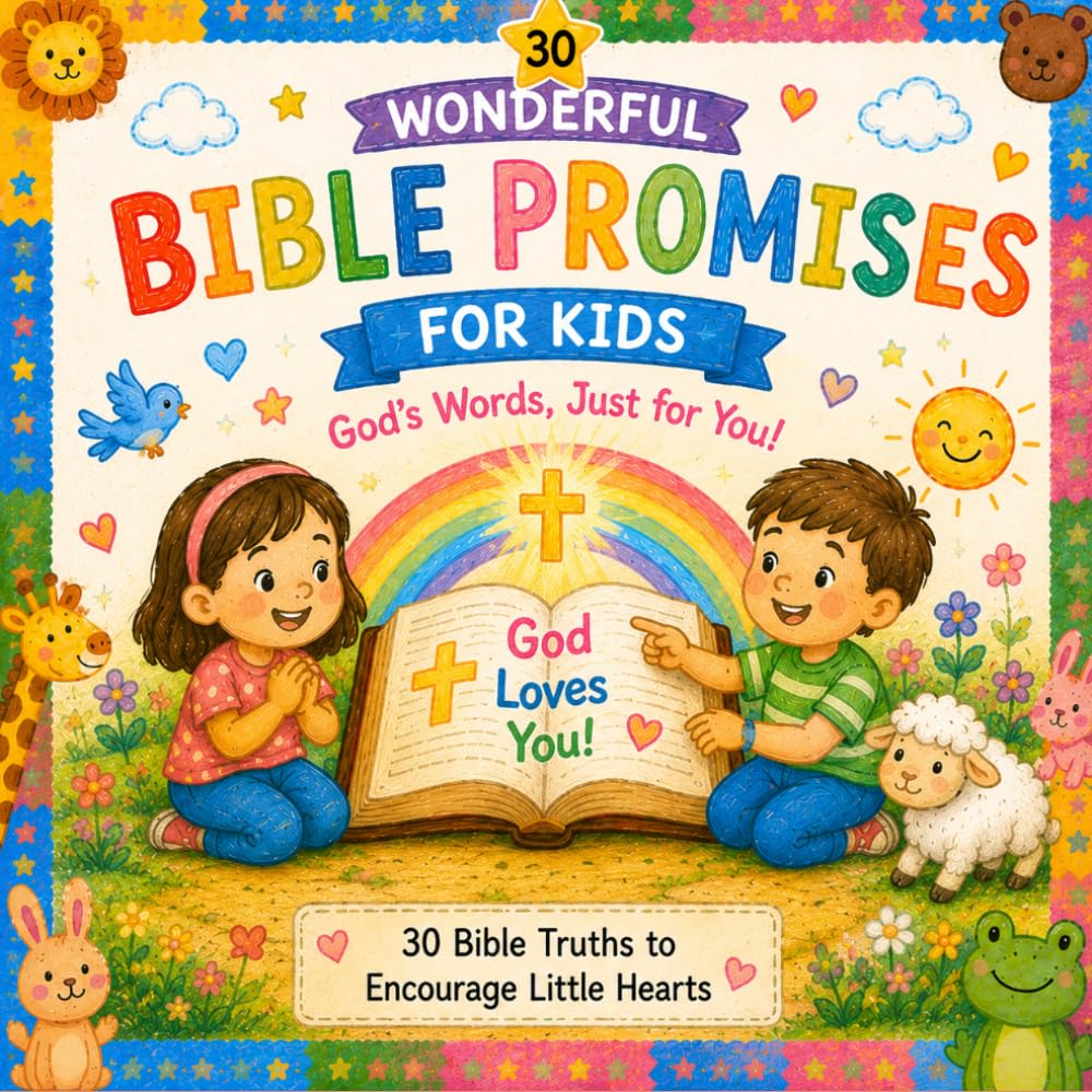 30 Wonderful Bible Promises For Kids: 30 Bible Truths to Encourage Little Hearts