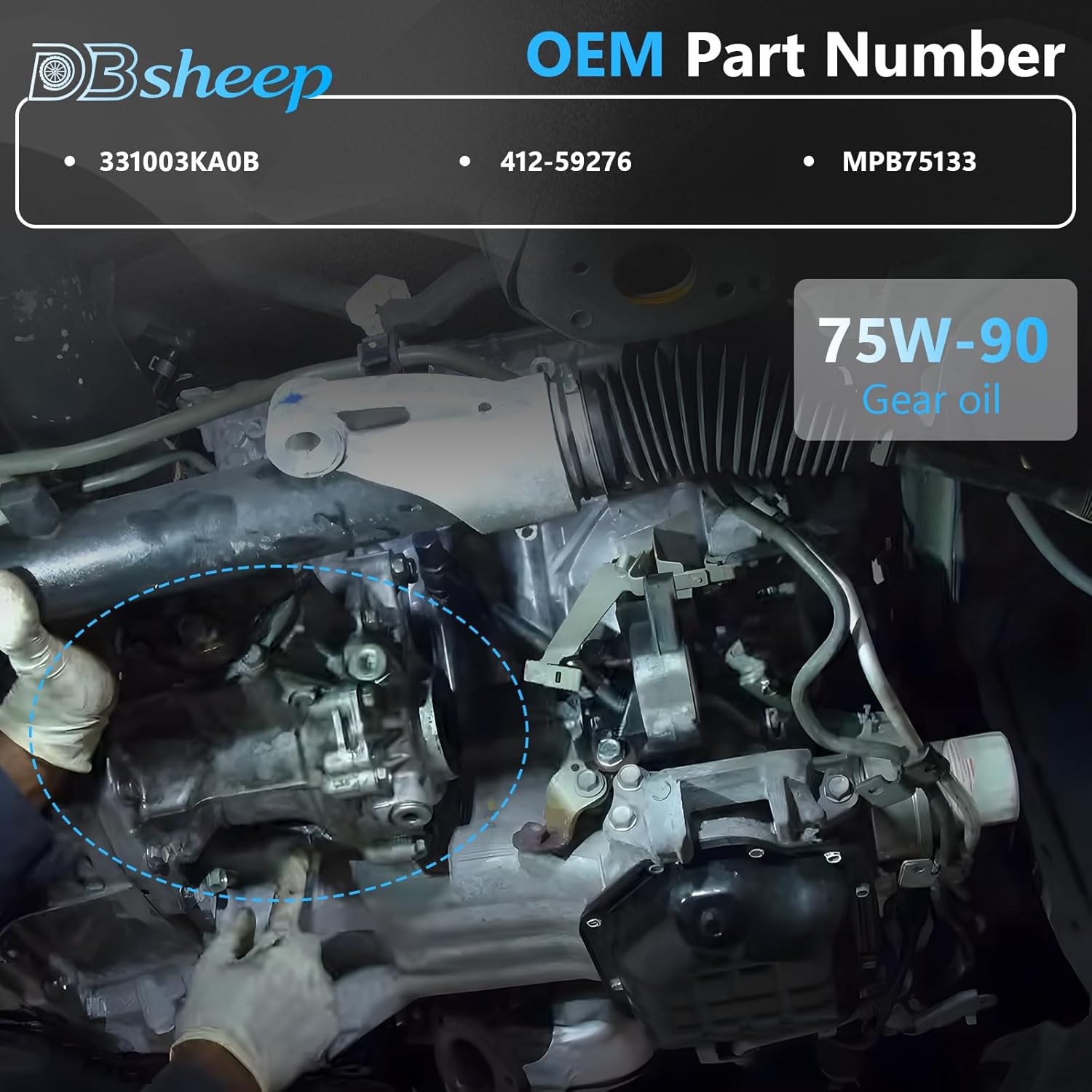 Transfer Case Assembly For 2013-2019 Pathfinder 2015-2019 Nissan Murano 2014-2019 QX60 2013 INFINITI JX35 Replace#OE 33100-3KA0B 412-59276 MPB75133