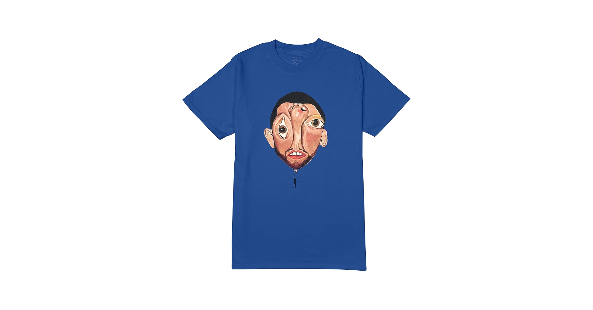 Mac Miller Official Merch Blue Balloonerism Tee | Amazon.com