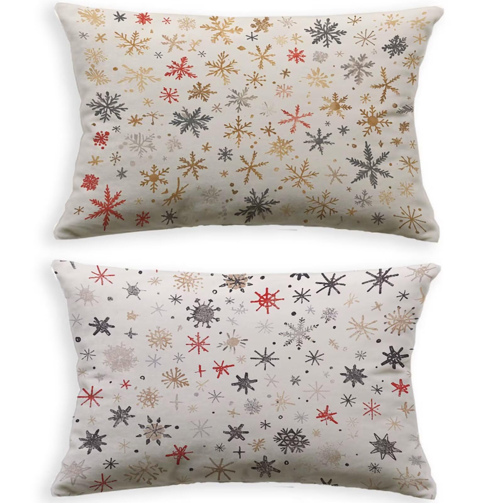 Housse de coussin beige 80x100 anti-rayures en velours doux pour protéger le lit