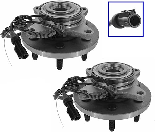 Vista 960 de TRQ Juego de 2 rodamientos y bujes de rueda trasera izquierda y derecha compatible con Ford Expedition 2007-2010 Lincoln Navigator 2007-2010