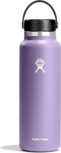 Miniatura 38 de Hydro Flask - Botella de agua de acero inoxidable aislada - Boca ancha con tapa flexible, sin derrame, a prueba de fugas y recargable de 40 oz
