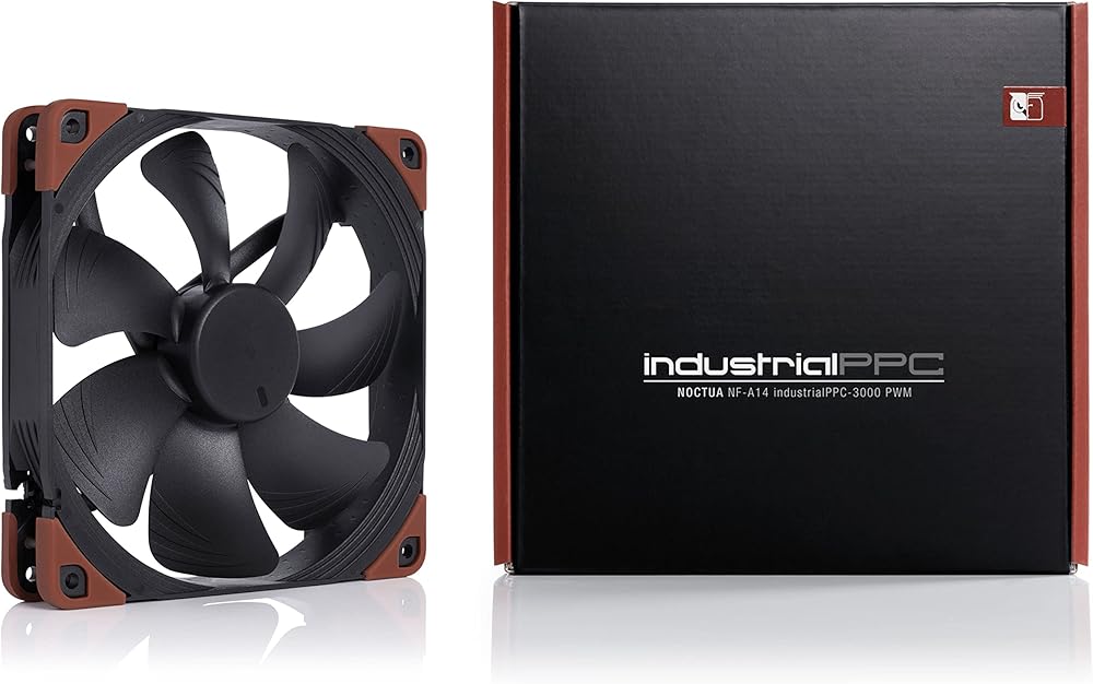 Noctua NF-A14 iPPC-3000 PWM, Heavy Duty Cooling Fan, 4-Pin, 3000 RPM thumbnail 5