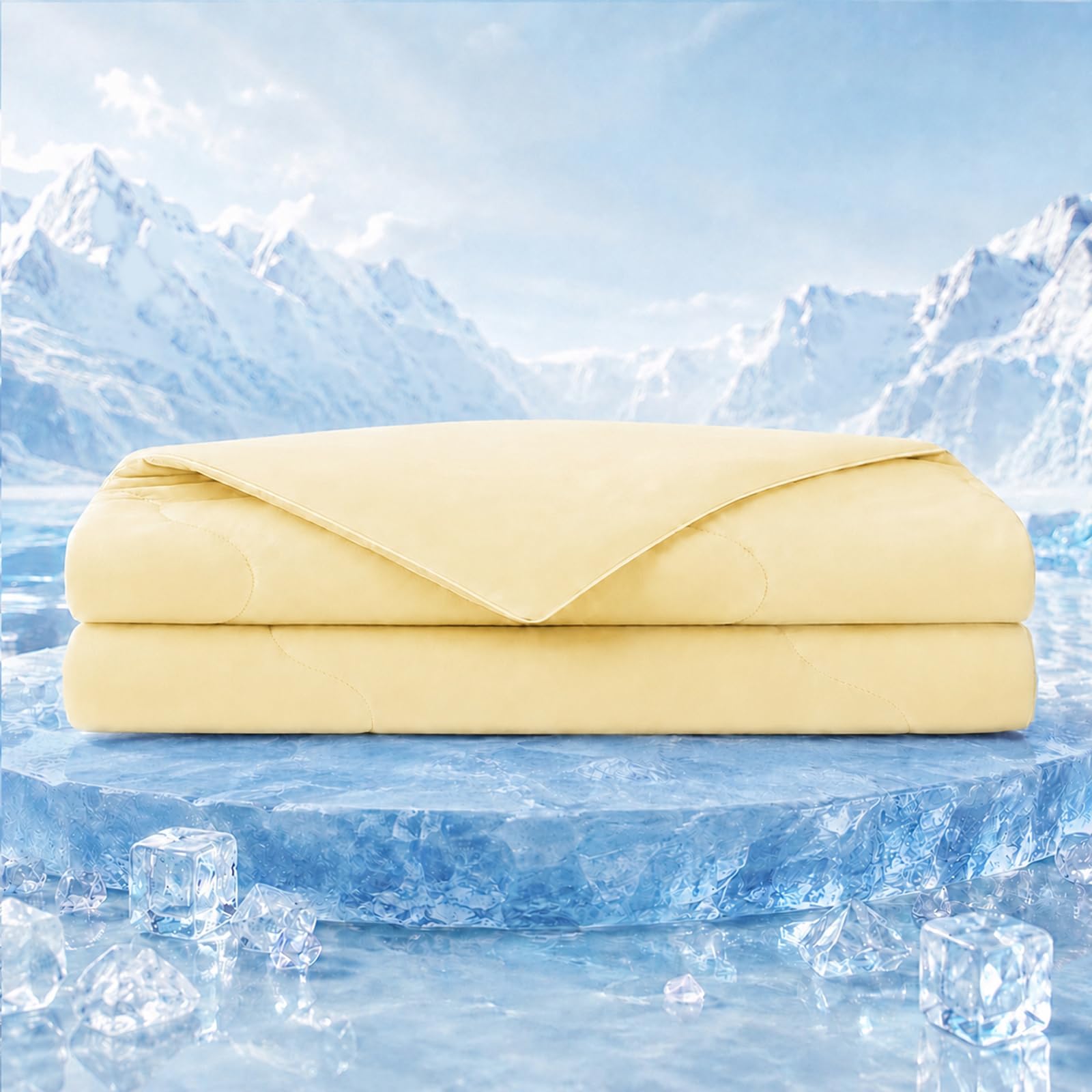 Couverture rafraîchissante d'été pour canapé et lit double respirante