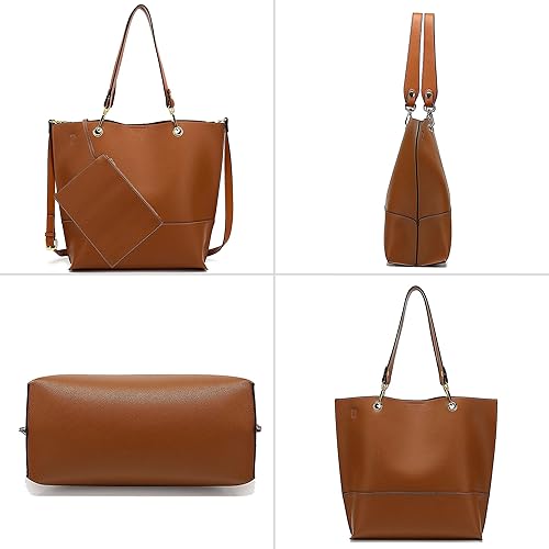 Miniatura 6 de Scarleton Bolso tote para mujer, bolsos y bolsos de piel sintética, bolso de hombro, bolso con asa superior, bolso Hobo con bolsa, H1035