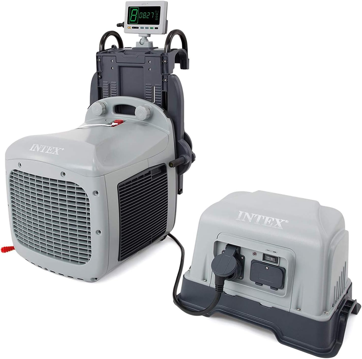 Intex 28611E Hydro Flow Swim Trainer Resistance Swimming System, Grey