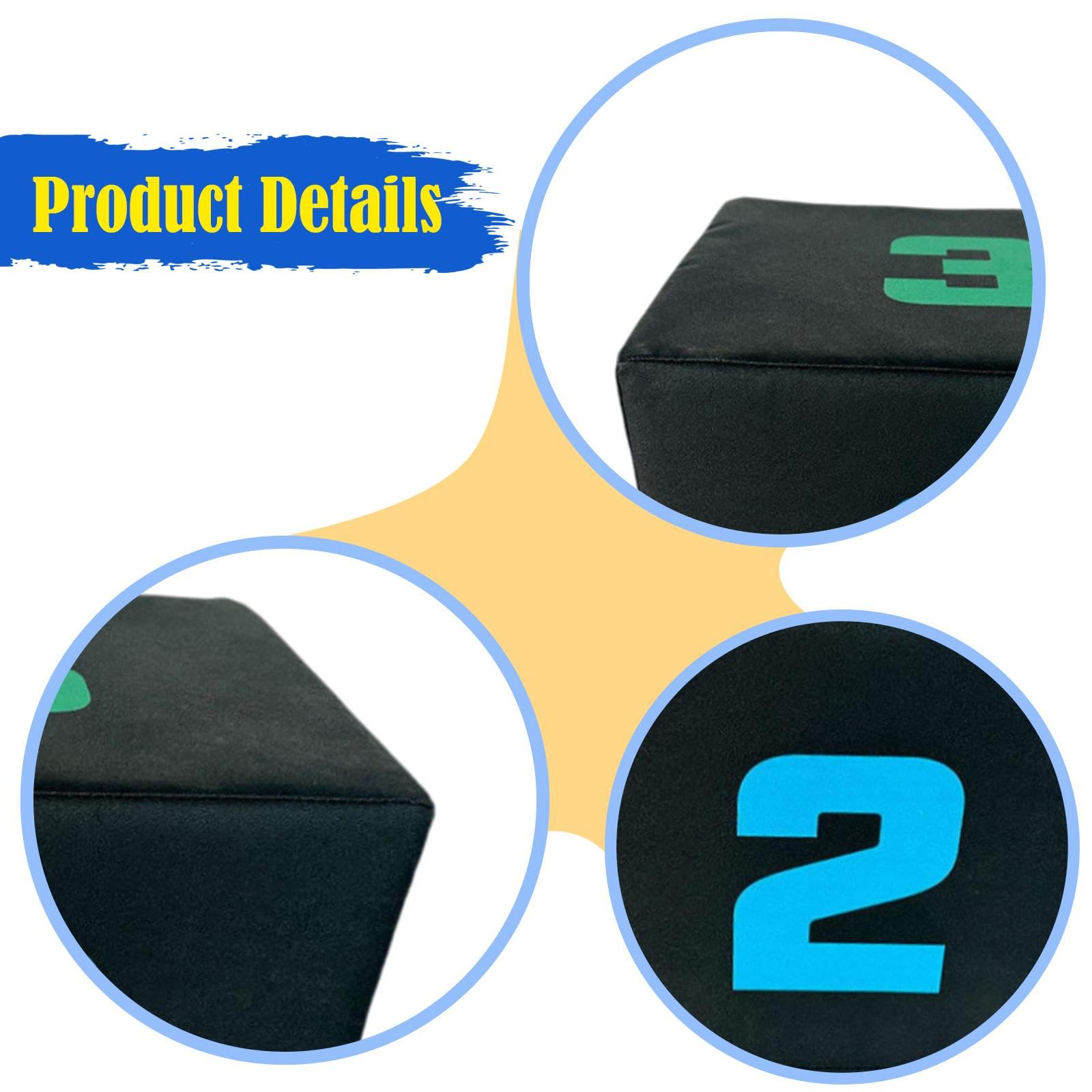 Jump Box Jumping Agility Portable Jump Training Antiscivolo Pliometrico Box per Squat Allenamento Condizionamento Allenamento della