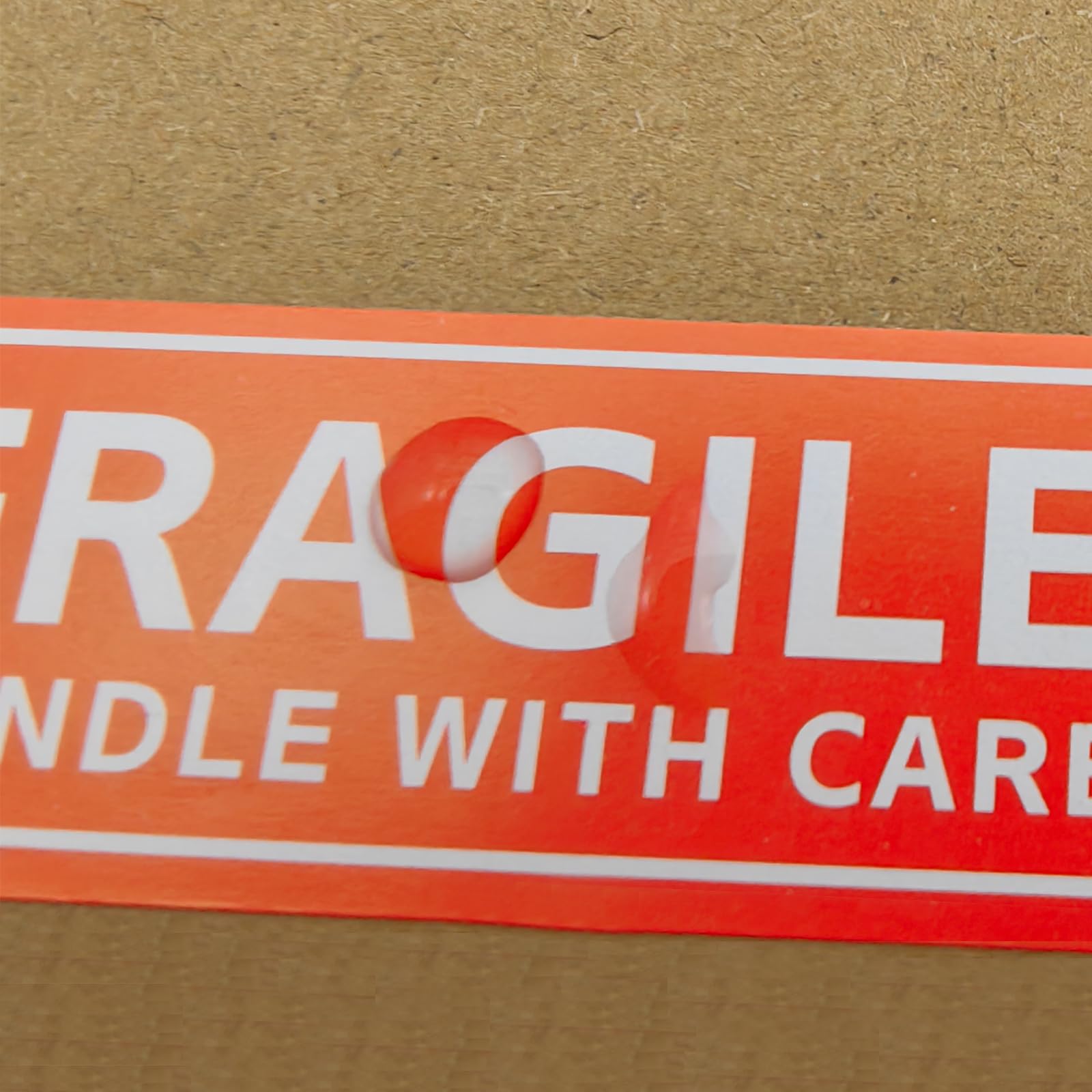 Etichetta Adesiva "Fragile" Rosso 80x120 Mm- Pack Da 500 - Foto 4