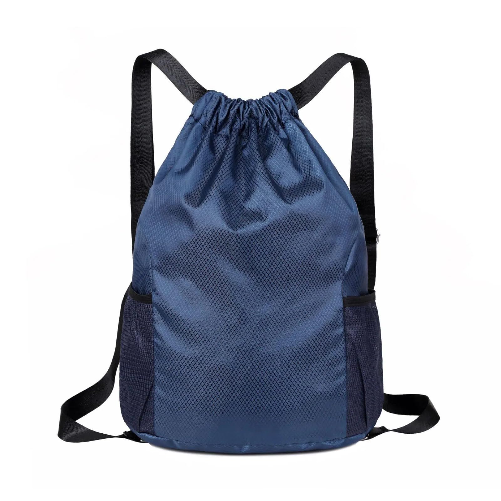 Miayical Drawstring Gym Bag,Waterproof Swimming Sports Back Pack,Drawstring Backpack,Draw String Swimming Bag Bring Two Side Pockets,Suitable for School,Swim,Gym,Sports & Travel,37 * 18 * 49