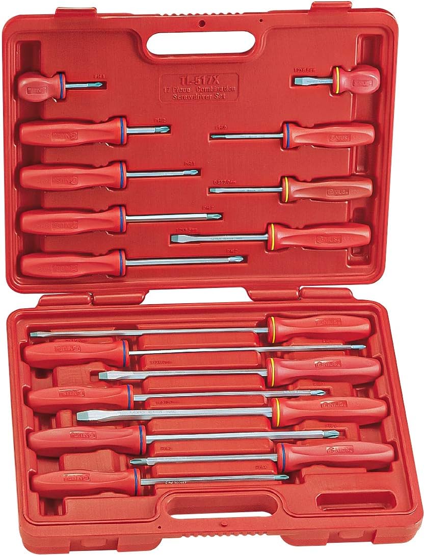 Genius Tools 17PC Combination Screwdriver Set TL517X Buy Online at