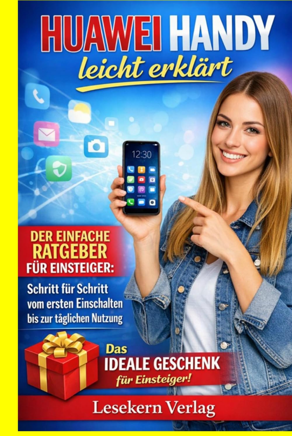 Huawei Handy leicht erklärt: Der einfache Ratgeber für Einsteiger: Schritt für Schritt vom ersten Einschalten bis zur täglichen Nutzung