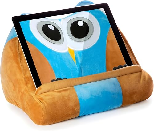 Miniatura 13 de Regalos para lectores y escritores Soporte de almohada para tableta para niños Almohada suave para iPad Soporte para regazo en forma de gato para