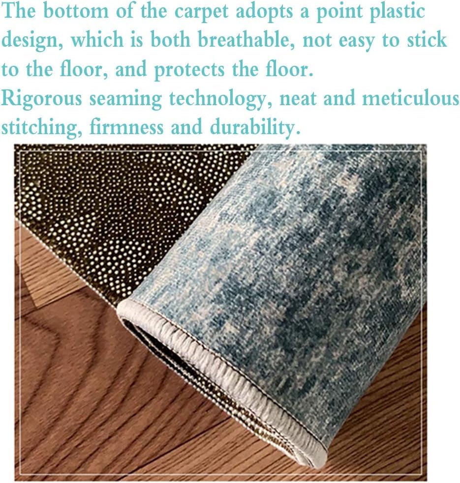 Tapis lavable à poils ras pour entrée et balcon résidentiel - 6